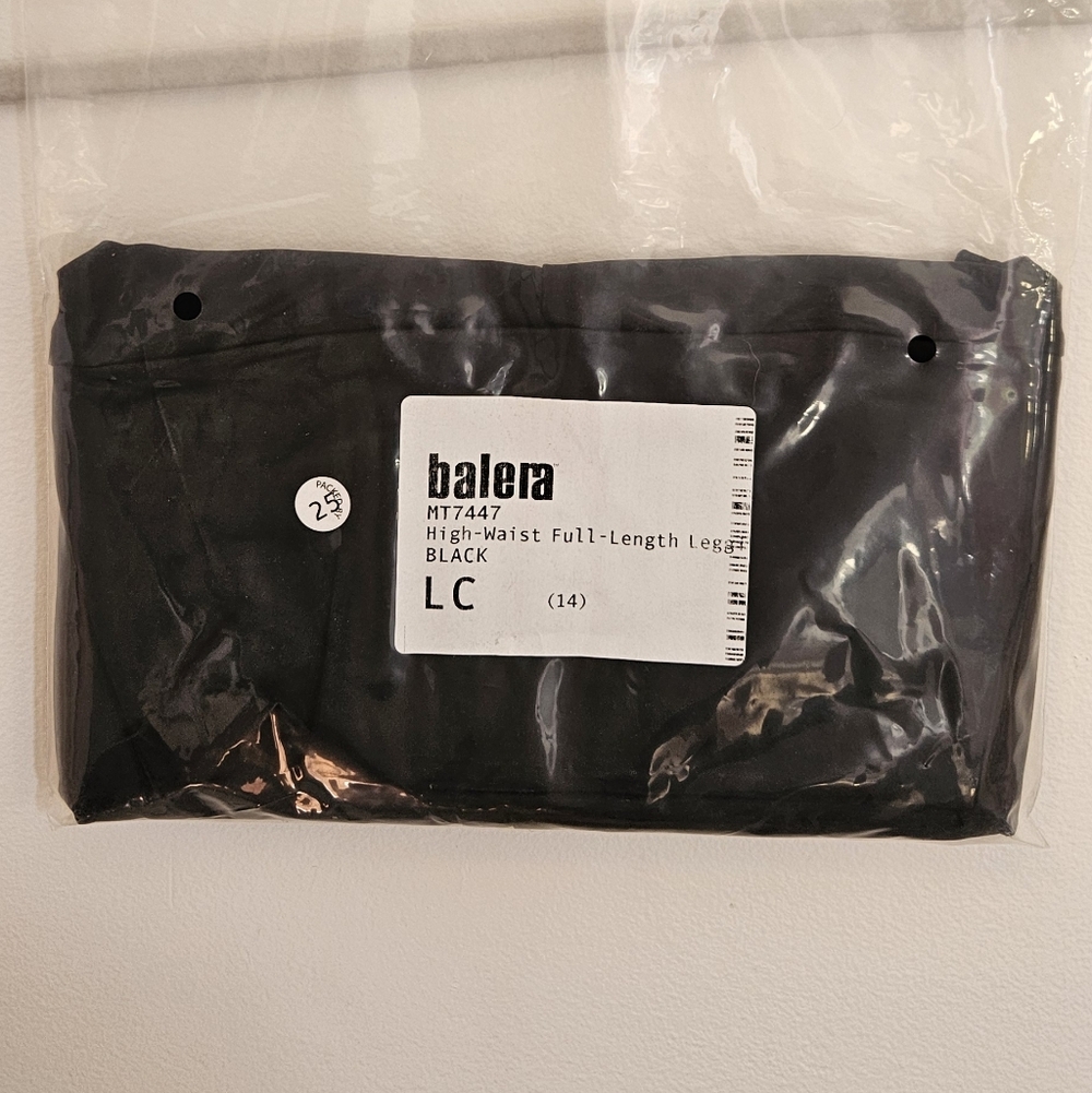 Balera High-Waist Full-Length Leggings Black MT7447